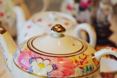 Hand painted tea-pot